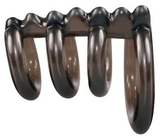 Anello fallico silicone per il